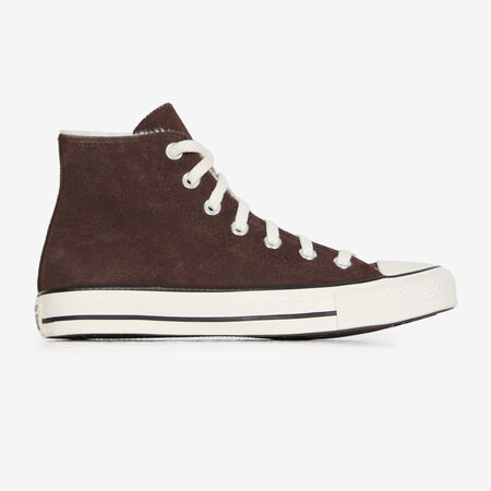 CONVERSE CTAS HI FUR MARRON FEMME
