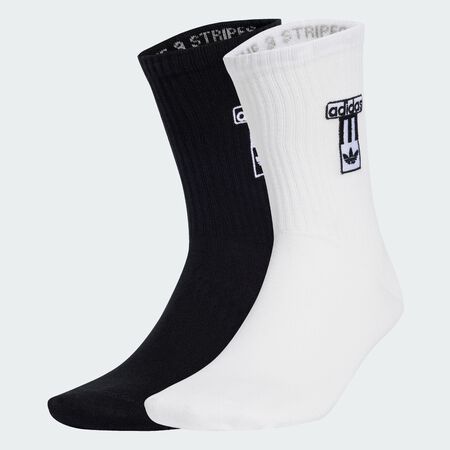ADIDAS ORIGINALS Chaussettes Adibreak (2 paires) Black / White MIXTE
