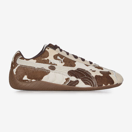 PUMA speedcat SPEEDCAT PONY HAIR COW BLANC/MARRON FEMME