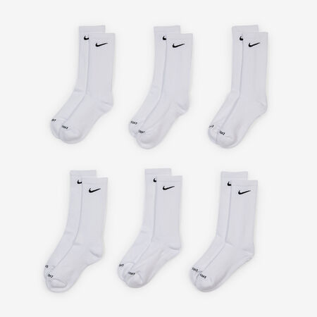 NIKE CHAUSSETTES X6 CREW CUSHION WHITE MEN