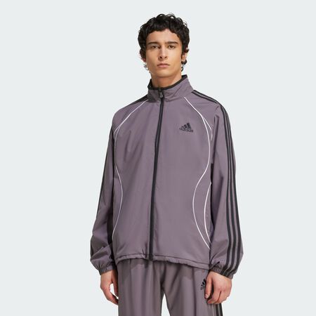 ADIDAS ORIGINALS Track top Teamgeist Adicolor Grey Strata / Black HOMME