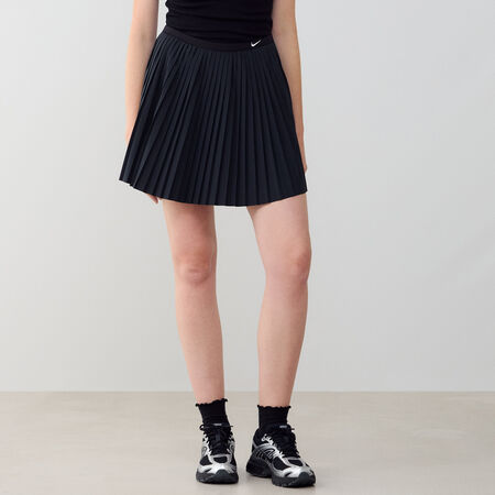 NIKE SKIRT PLEATED NOIR/BEIGE FEMME
