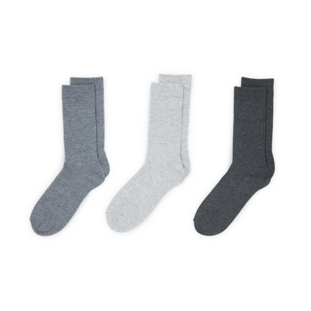 COURIR PACK CHAUSSETTES X3 CREW COURIR GREY UNISEX
