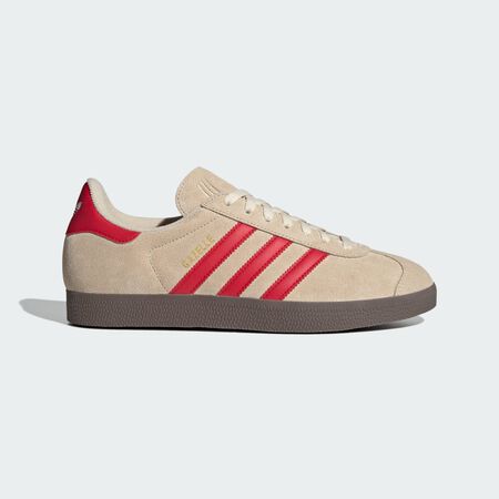 ADIDAS ORIGINALS gazelle Gazelle Shoes Sand Strata / Better Scarlet / Cloud White MEN