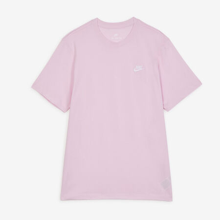 NIKE TEE SHIRT CLUB ROSE/BLANC HOMME