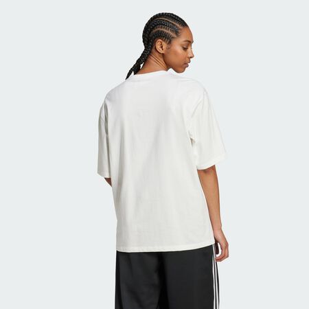 ADIDAS ORIGINALS T-shirt Essentials Boyfriend White FEMME