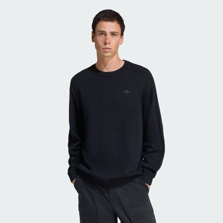 ADIDAS ORIGINALS Sweat-shirt à col ras-du-cou Premium Essentias Black HOMME
