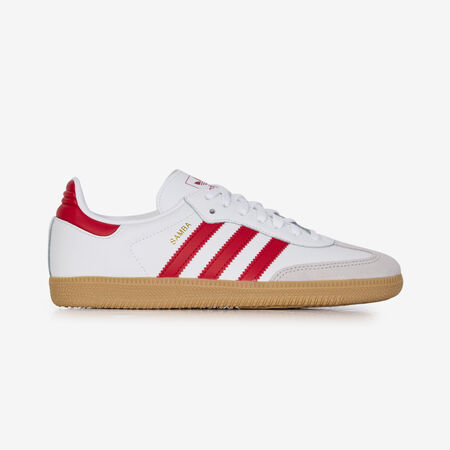 SAMBA OG : BLANC/ROUGE