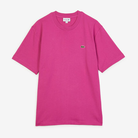 TEE SHIRT CLASSIC SMALL LOGO : ROSE