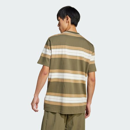 ADIDAS ORIGINALS T-shirt graphique Olive Strata HOMME