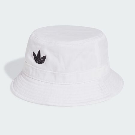 ADIDAS ORIGINALS Adicolor Trefoil Bucket Hat White UNISEX