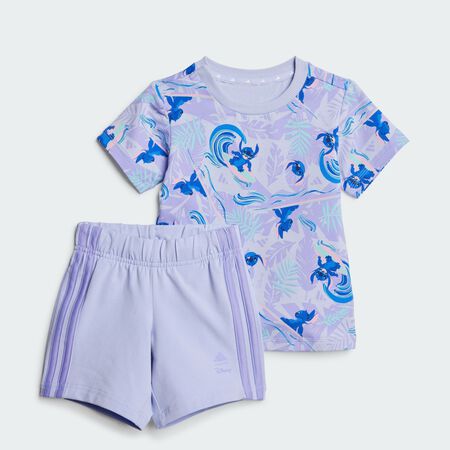 ADIDAS SPORTSWEAR ENSEMBLE T-SHIRT ADIDAS DISNEY LILO ET STITCH Violet Tone / Multicolor CADET