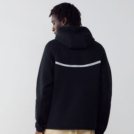 NIKE JACKET TECH FLEECE FZ REFLECTIVE NOIR HOMME