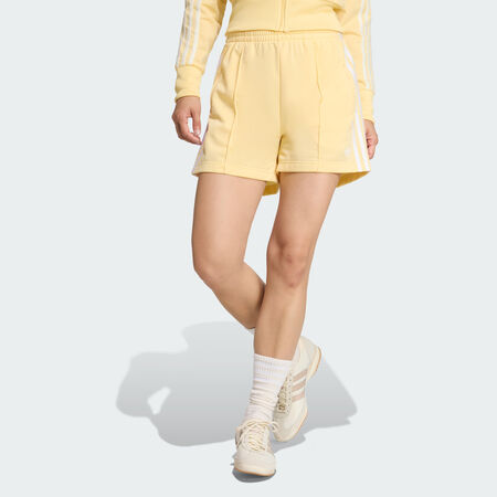 ADIDAS ORIGINALS FIREBIRD CLASSIC SHORTS Orange Tint / Off White WOMEN