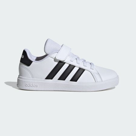 Chaussure Grand Court 2.0 Enfants : Core Black / Cloud White / Core Black