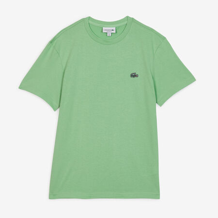 LACOSTE TEE SHIRT CLASSIC SMALL LOGO SL GREEN MEN