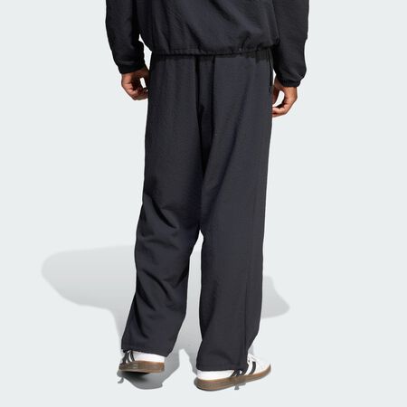 ADIDAS ORIGINALS Fashion Seersucker Firebird Track Pants Black MEN