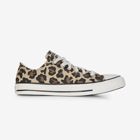 CONVERSE CHUCK TAYLOR ALL STAR OX LEOPARD BEIGE/BROWN JUNIOR