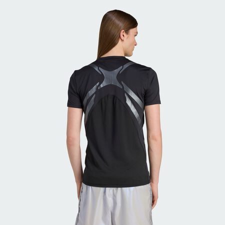 ADIDAS ORIGINALS T-shirt ajusté Archive Techfit Black HOMME