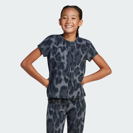 ADIDAS SPORTSWEAR T-shirt imprimé intégral Future Icons Grey Five / Carbon / Black / Black JUNIOR
