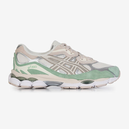 ASICS gel-nyc GEL-NYC BEIGE/GREEN WOMEN