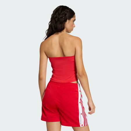 ADIDAS ORIGINALS HAUT TUBE 3 BANDES Better Scarlet / White FEMME