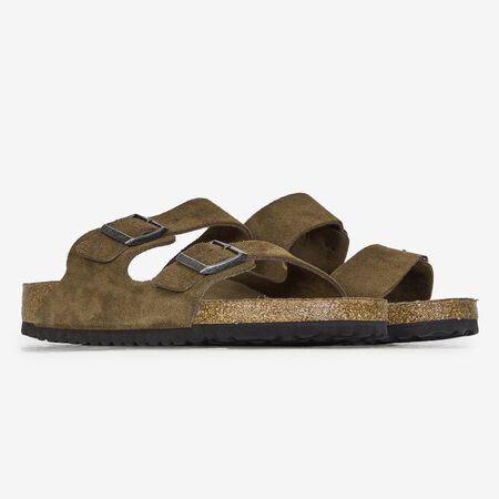 BIRKENSTOCK arizona ARIZONA SUEDE DARK TEA BROWN MEN