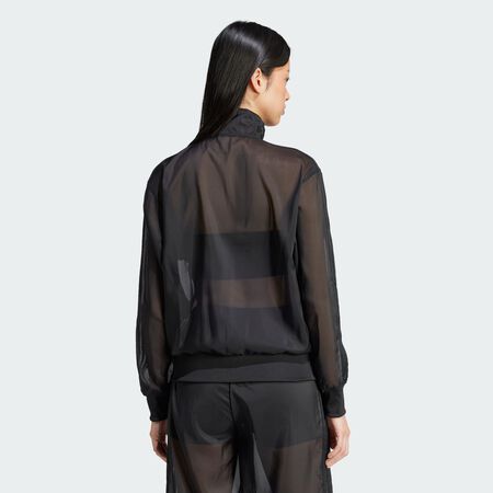 ADIDAS ORIGINALS Adicolor Sheer Track Top Black WOMEN