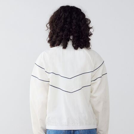 NIKE JACKET TRACKSUIT FZ OFF-WHITE/BLACK WOMEN