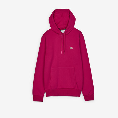 LACOSTE HOODIE CLASSIC LOGO PINK/GREEN MEN