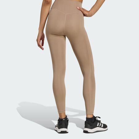 ADIDAS ORIGINALS Legging Optime Essentials No Front Rise Seam 7/8 Chalky Brown FEMME