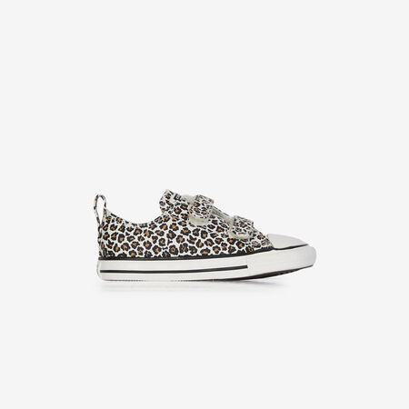 CONVERSE CHUCK TAYLOR ALL STAR OX CF LEOPARD BEIGE/BROWN BABIES