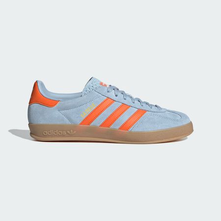 ADIDAS ORIGINALS gazelle Chaussure Gazelle Indoor Wonder Blue / Orange / Cloud White HOMME