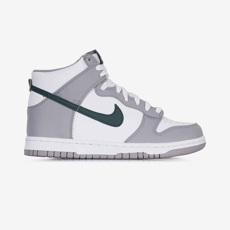 NIKE dunk DUNK HIGH GRIS/VERT JUNIOR