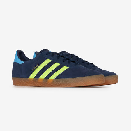 ADIDAS ORIGINALS gazelle GAZELLE MARINE/JAUNE JUNIOR