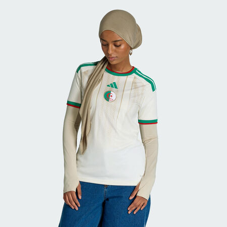ADIDAS PERFORMANCE Maillot domicile Algeria 26 Chalk White FEMME