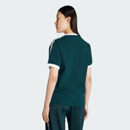 ADIDAS ORIGINALS T-shirt 3 bandes Aurora Ivy / White FEMME