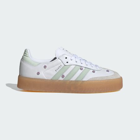 Chaussure Samba : Cloud White / Linen Green / Gum