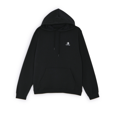 CONVERSE HOODIE STAR CHEVRON EMBROIDERED NOIR HOMME