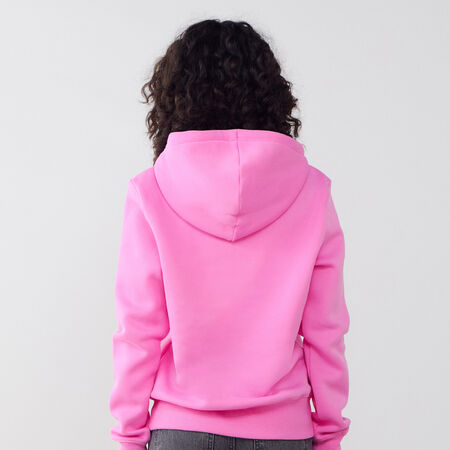 NIKE HOODIE CLUB CENTERED LOGO PINK WOMEN