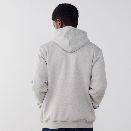 ADIDAS ORIGINALS HOODIE ESSENTIAL TREFOIL GREY/BLACK MEN
