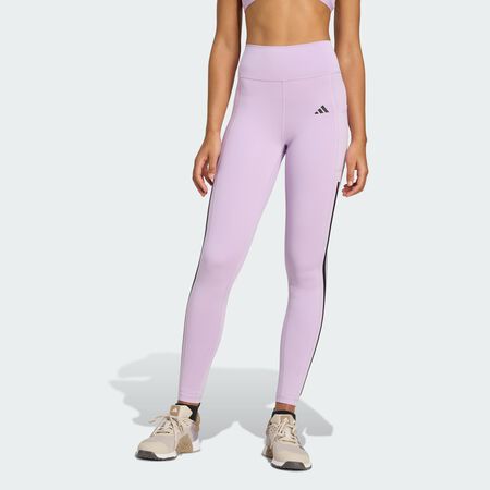 ADIDAS ORIGINALS Legging long 3 bandes Optime Powder Plum FEMME