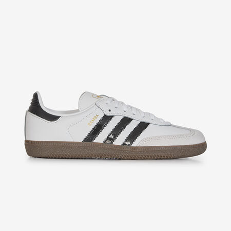 ADIDAS ORIGINALS samba SAMBA OG PATENT WHITE/BLACK JUNIOR