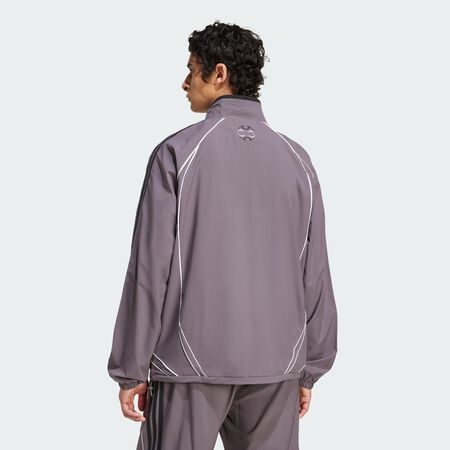 ADIDAS ORIGINALS Track top Teamgeist Adicolor Grey Strata / Black HOMME