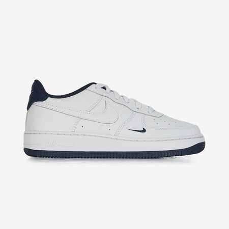 AIR FORCE 1 LOW MINI SWOOSH : GRIS/BLEU