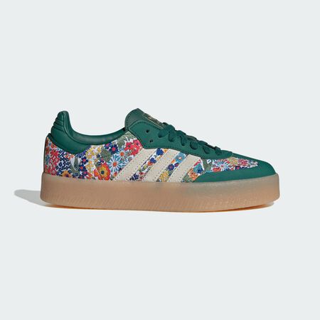 ADIDAS ORIGINALS samba Sambae x Liberty London Shoes Clear Sky / Cloud White / Gum WOMEN