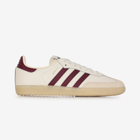 ADIDAS ORIGINALS samba SAMBA OG BEIGE/RED JUNIOR
