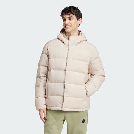 ADIDAS SPORTSWEAR Doudoune à capuche Helionic Wonder Beige / Wonder Beige HOMME