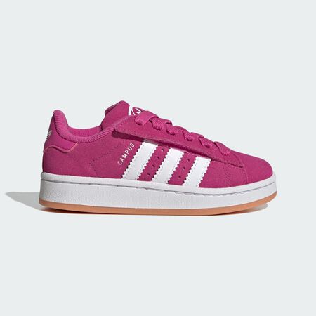 ADIDAS ORIGINALS Chaussures lacets élastiques fermeture confortable Campus 00s Enfants Semi Lucid Fuchsia / Cloud White / Gum BÉBÉ