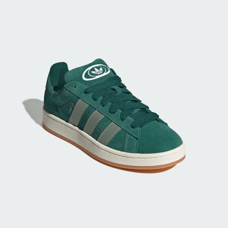 ADIDAS ORIGINALS Campus 00s Shoes Collegiate Green / Silver Green / Off White UNISEX